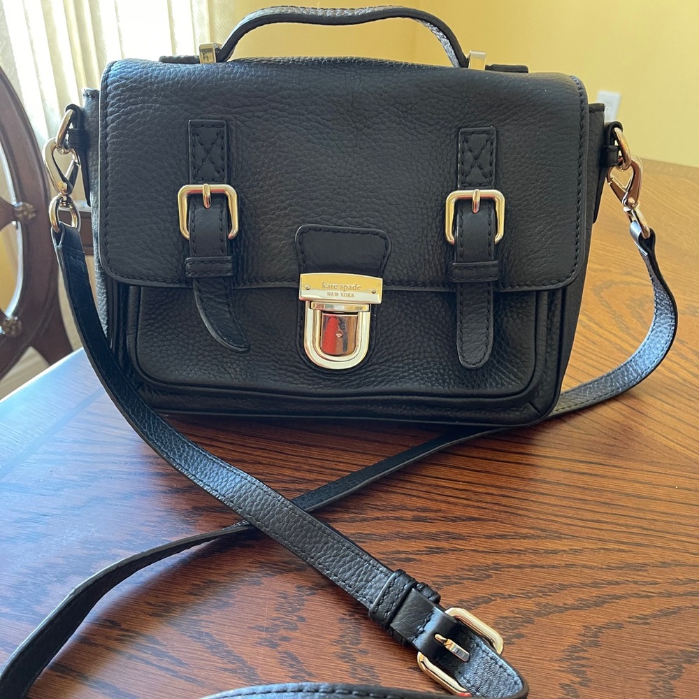 Black Kate spade crossbody